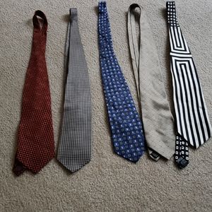 Bundle of Five Suit Ties